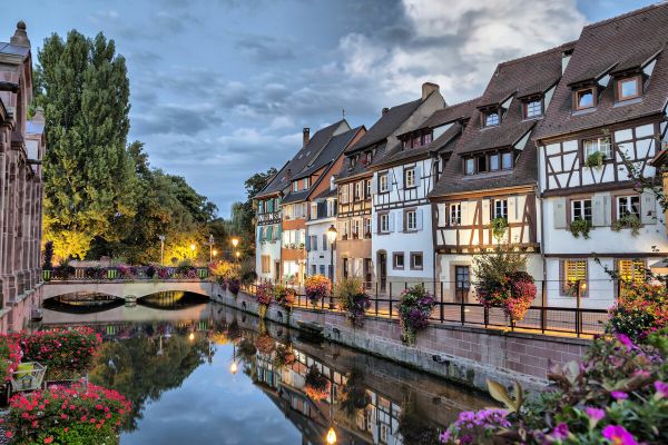 Grand Canal Alsace France Colmar